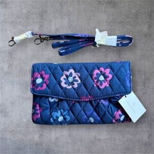 Vera Bradley Strap Wallet - NWT - Ellie Flowers Pattern